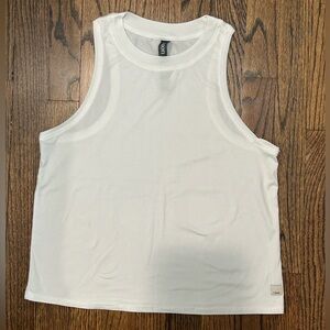 White Workout Tank Top